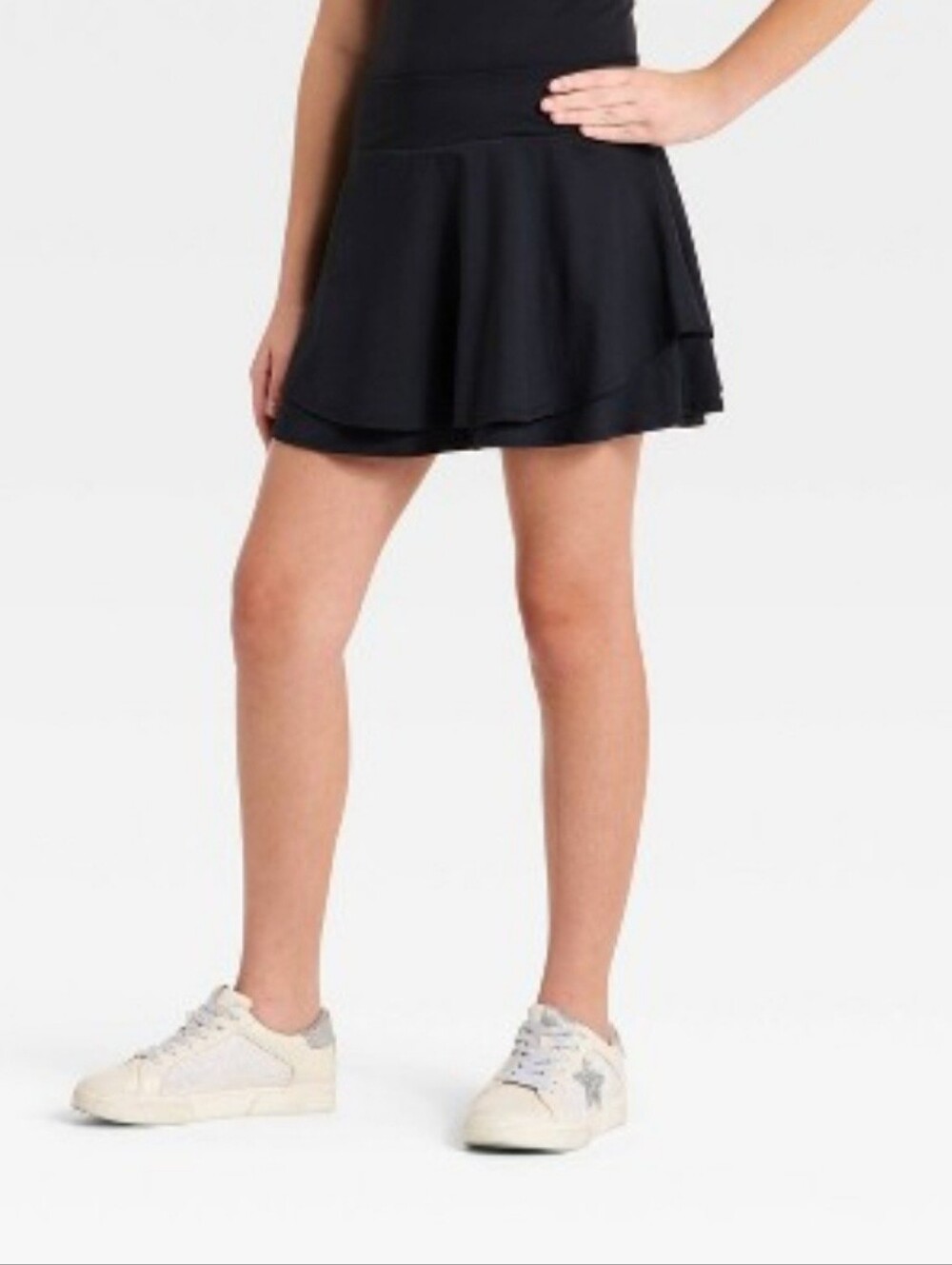 Girls' Knit Active Skort - All In Motion'" Black XS